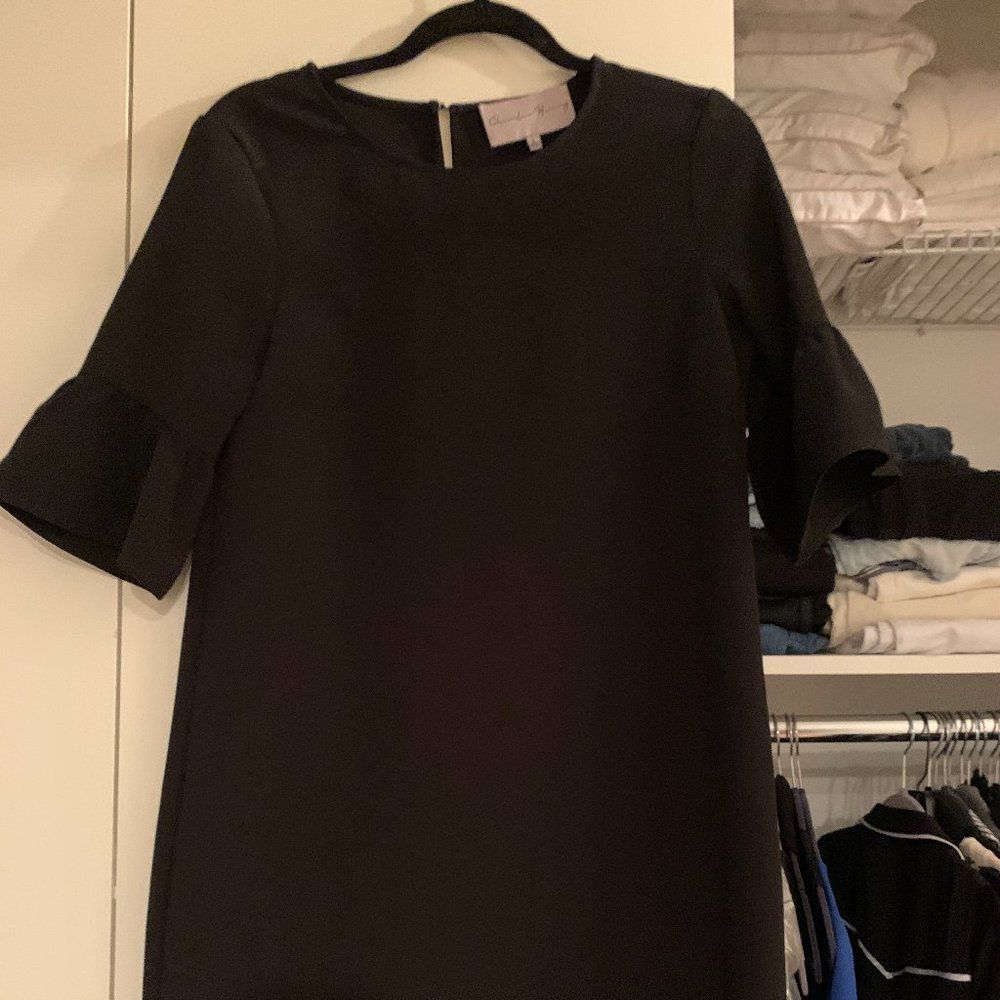 Short Bell Sleeve Shift Dress - Picture 3 of 3